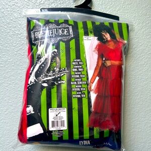 BNIB Lydia Wedding costume Betelgeuse beetlejuice medium no wig